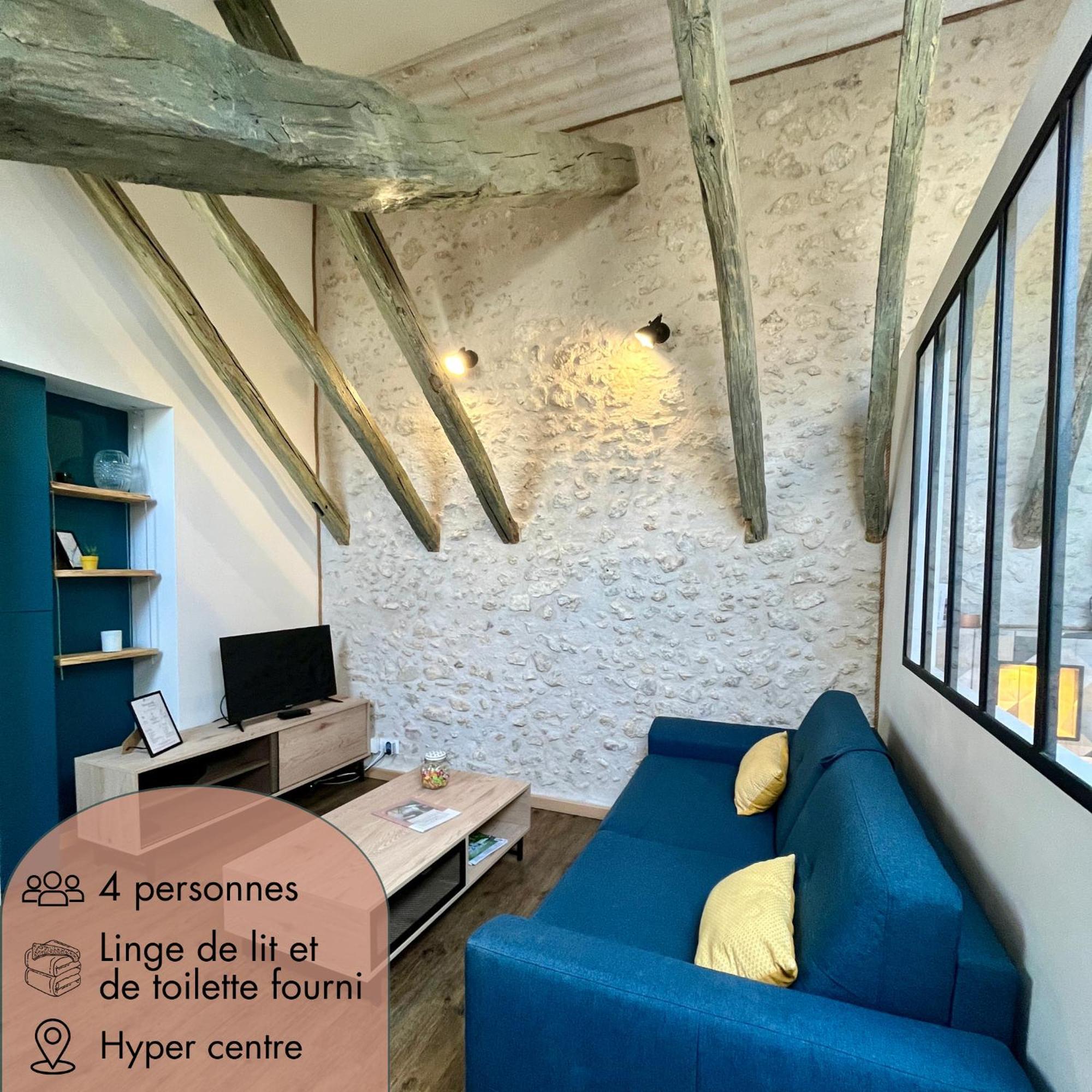 Entre Charme & Authenticite En Hypercentre De Blois Apartment Bagian luar foto